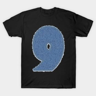 Number Nine Blue Denim T-Shirt